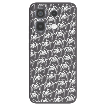 Obal pre Xiaomi Poco X6 - Separ - White On Black 2