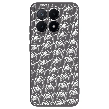 Obal pre Xiaomi Poco X6 Pro - Separ - White On Black 2