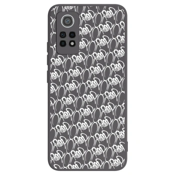 Obal pre Xiaomi Redmi Note 12 Pro 4G - Separ - White On Black 2