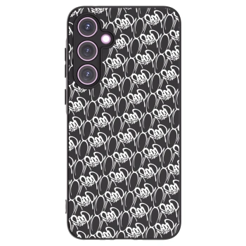 Obal pre Samsung Galaxy A35 5G A356B - Separ - White On Black 2