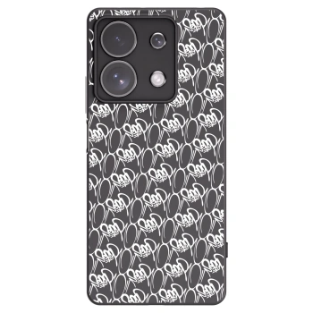 Obal pre Xiaomi Redmi Note 13 Pro 4G - Separ - White On Black 2