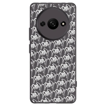 Obal pre Xiaomi Redmi A3 - Separ - White On Black 2