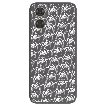 Obal pre Motorola Moto G24 - Separ - White On Black 2