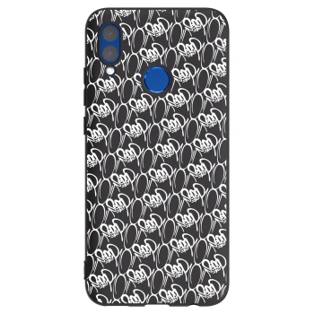 Obal pre Huawei P Smart 2019 - Separ - White On Black 2