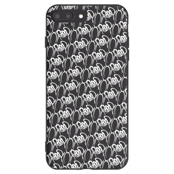 Obal pre Apple iPhone 8 Plus - Separ - White On Black 2