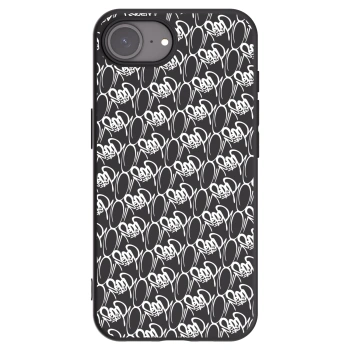 Obal pre Apple iPhone 16e - Separ - White On Black 2