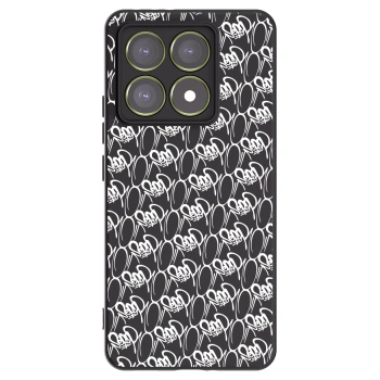 Obal pre Xiaomi 14T - Separ - White On Black 2
