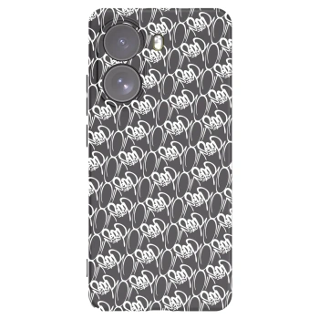 Obal pre Xiaomi Poco X7 - Separ - White On Black 2