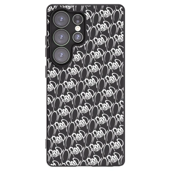 Obal pre Samsung Galaxy S25 Ultra 5G - Separ - White On Black 2