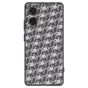 Obal pre Motorola Moto G35 5G - Separ - White On Black 2