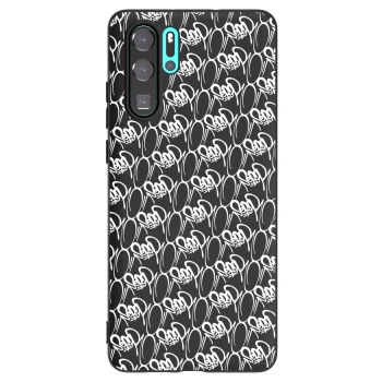 Obal pre Huawei P30 Pro - Separ - White On Black 2