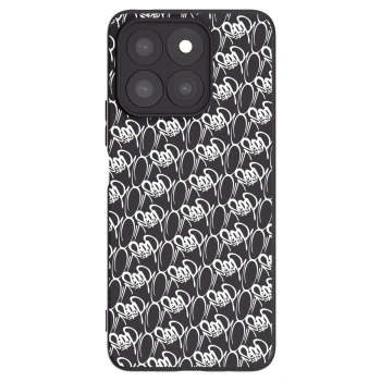 Obal pre Honor X8c - Separ - White On Black 2