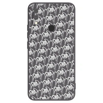Obal pre Xiaomi Redmi Note 7 - Separ - White On Black 2