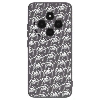 Obal pre Xiaomi Poco C75 - Separ - White On Black 2