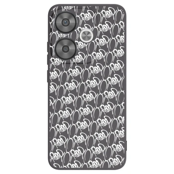 Obal pre Xiaomi Poco F6 - Separ - White On Black 2