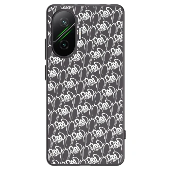 Obal pre Xiaomi Poco F7 Pro 5G - Separ - White On Black 2