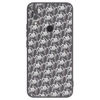 Obal pre Xiaomi Redmi 7 - Separ - White On Black 2