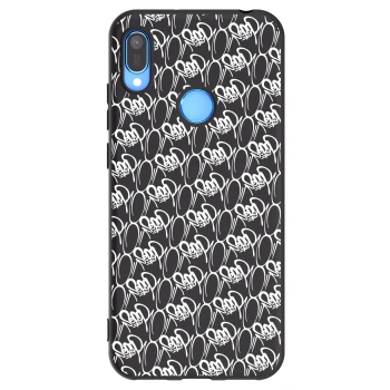Obal pre Huawei Y6 2019 - Separ - White On Black 2