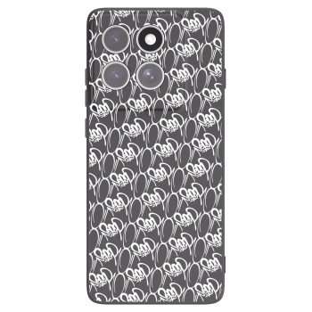 Obal pre Motorola Edge 60 Fusion - Separ - White On Black 2