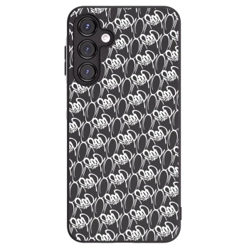 Obal pre Samsung Galaxy A16 4G - Separ - White On Black 2