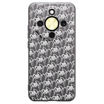 Obal pre Honor Magic8 Lite 5G - Separ - White On Black 2