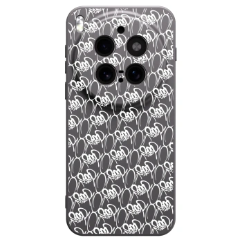 Obal pre Vivo X300 Pro - Separ - White On Black 2