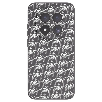 Obal pre Xiaomi Redmi Note 15 Pro 5G - Separ - White On Black 2