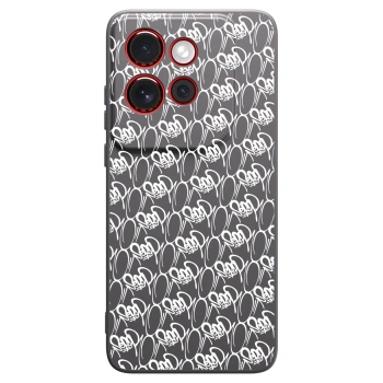 Obal pre Motorola Edge 60 Neo 5G - Separ - White On Black 2
