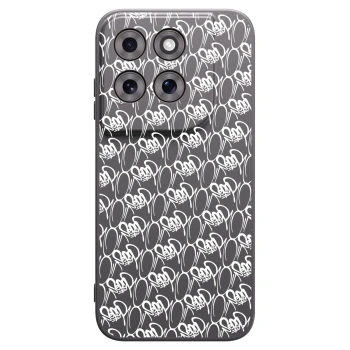 Obal pre Motorola Moto G77 - Separ - White On Black 2