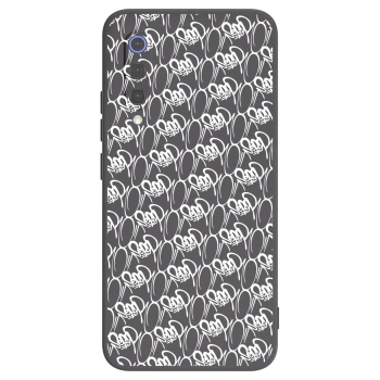 Obal pre Xiaomi Mi 9 SE - Separ - White On Black 2