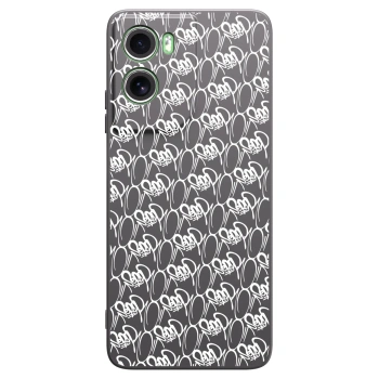 Obal pre Motorola Moto G06 - Separ - White On Black 2
