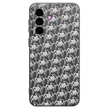 Obal pre Samsung Galaxy A37 - Separ - White On Black 2