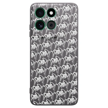 Obal pre Motorola Moto G57 Power - Separ - White On Black 2
