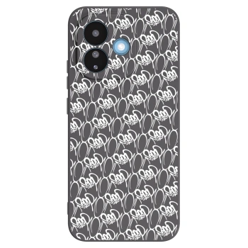Obal pre Xiaomi Redmi Note 17 Pro 5G - Separ - White On Black 2