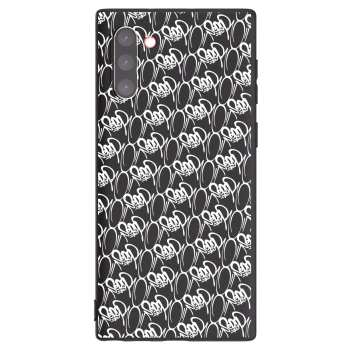 Obal pre Samsung Galaxy Note 10 N970F - Separ - White On Black 2