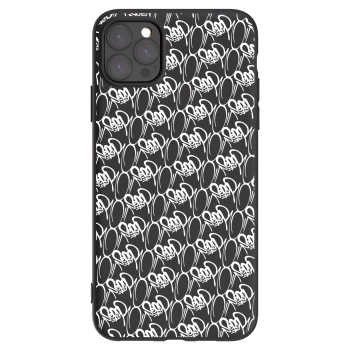 Obal pre Apple iPhone 11 Pro Max - Separ - White On Black 2