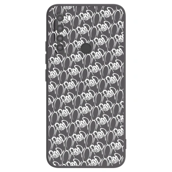 Obal pre Xiaomi Redmi Note 8 - Separ - White On Black 2