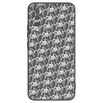 Obal pre Xiaomi Mi 9 Lite - Separ - White On Black 2