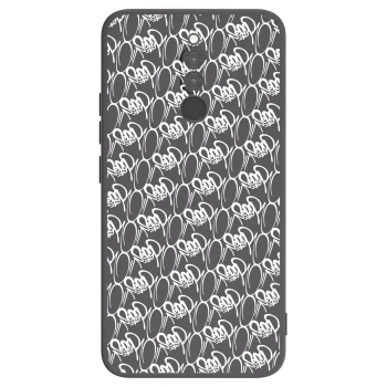 Obal pre Xiaomi Redmi 8 - Separ - White On Black 2