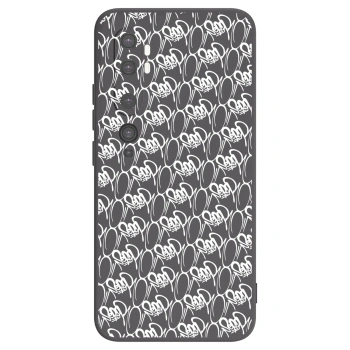 Obal pre Xiaomi Mi Note 10 (Pro) - Separ - White On Black 2