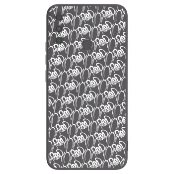 Obal pre Huawei P40 Lite E - Separ - White On Black 2