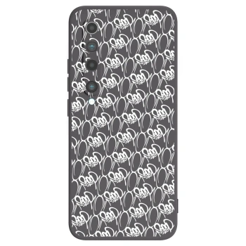 Obal pre Xiaomi Mi 10 - Separ - White On Black 2