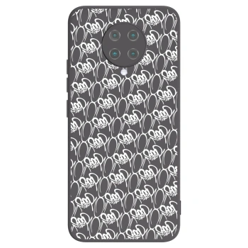 Obal pre Xiaomi Poco F2 Pro - Separ - White On Black 2