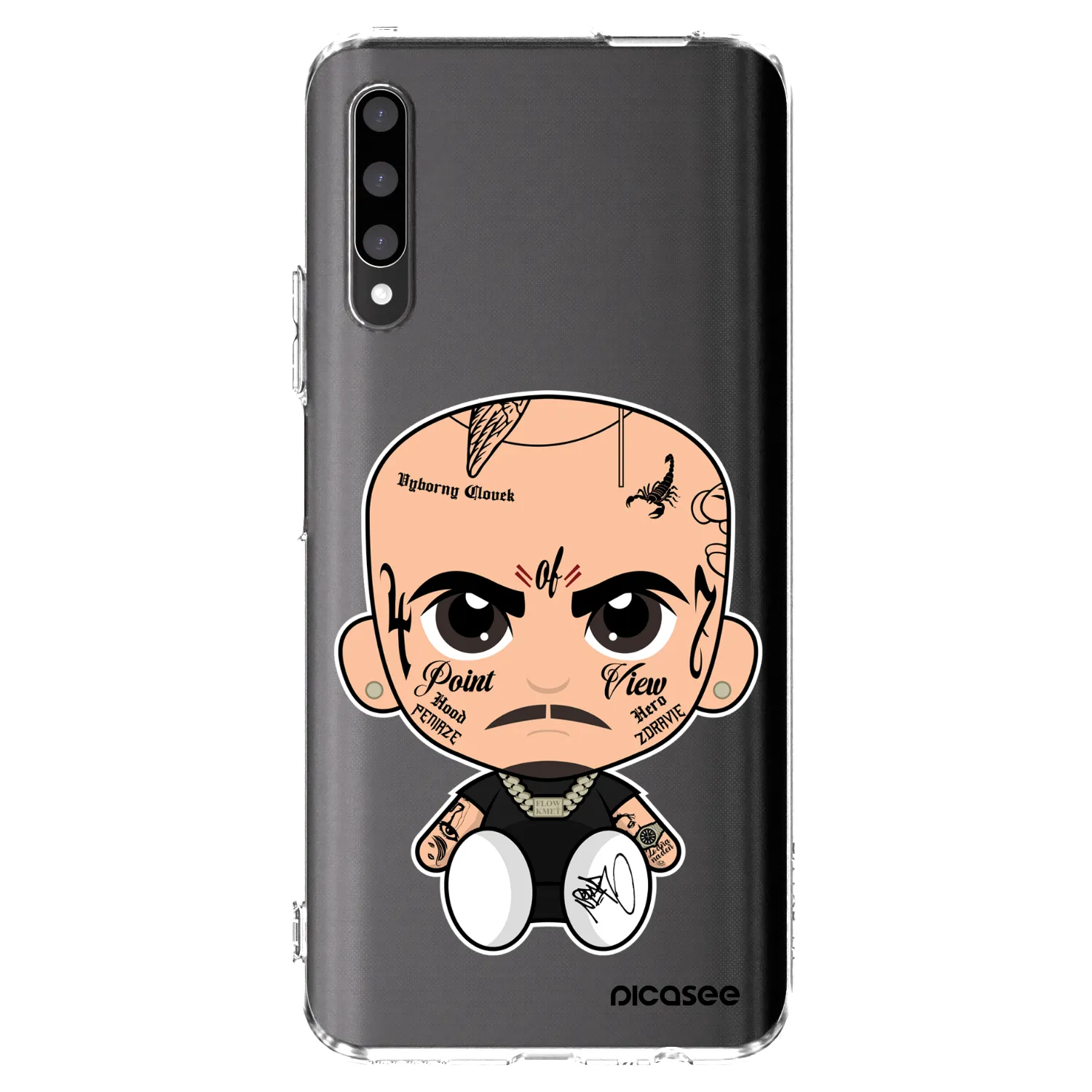 Picasee silikónový prehľadný obal pre Honor 9X Pro - Separ