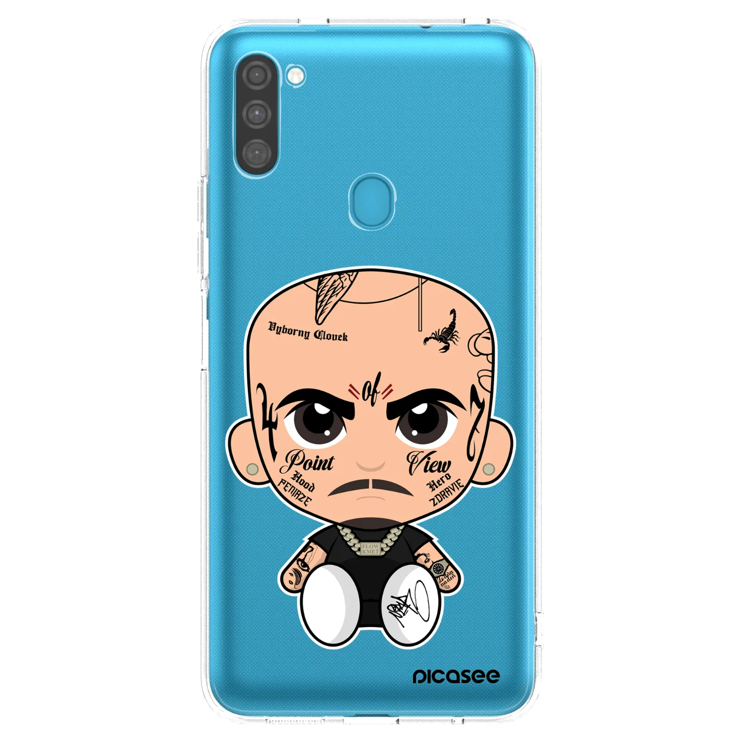 Picasee silikónový prehľadný obal pre Samsung Galaxy M11 - Separ