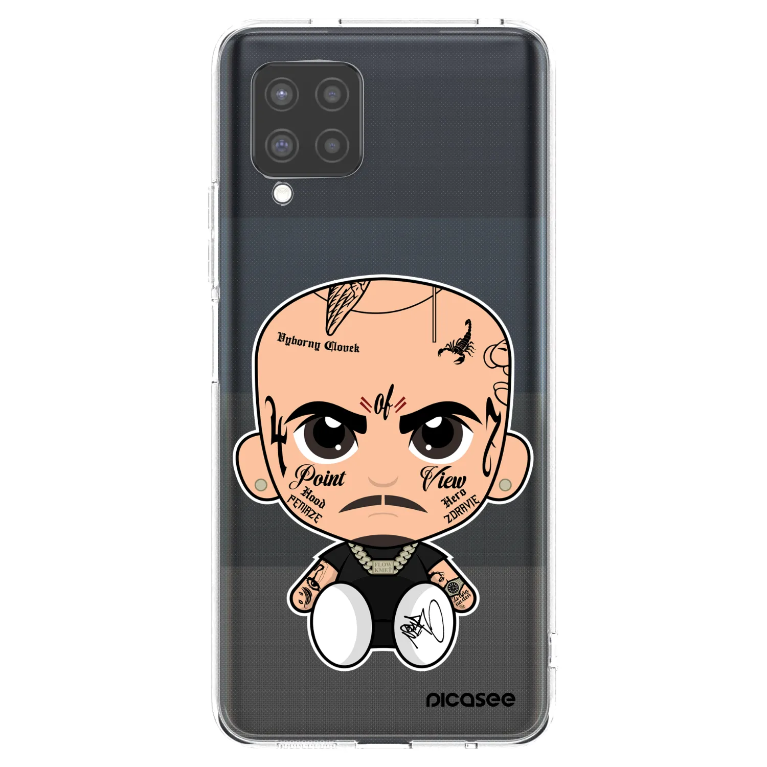 Picasee silikónový prehľadný obal pre Samsung Galaxy A42 A426B - Separ