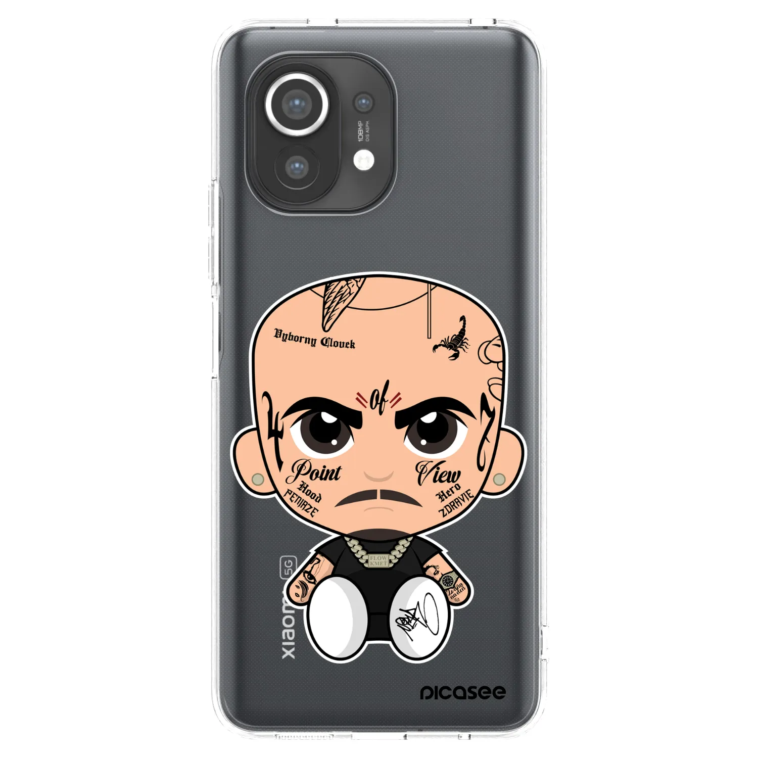 Picasee silikónový prehľadný obal pre Xiaomi Mi 11 - Separ