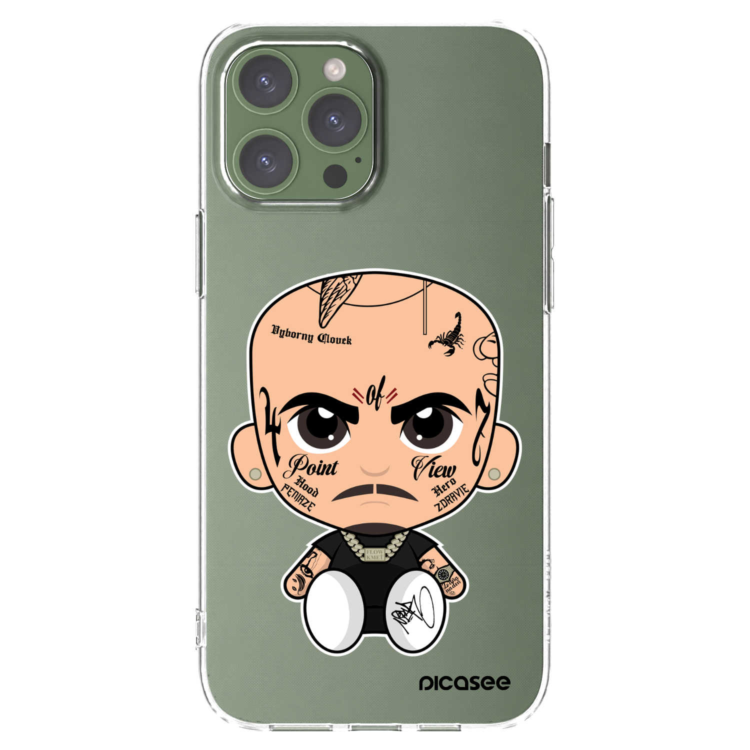 Silikónový prehľadný obal pre Apple iPhone 13 Pro Max - Separ