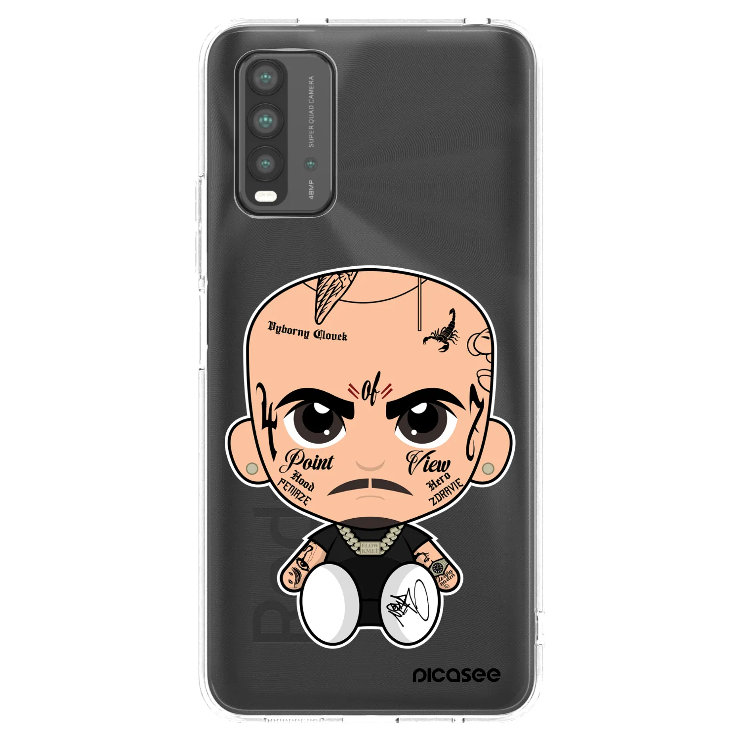 Silikónový prehľadný obal pre Xiaomi Redmi 9T - Separ