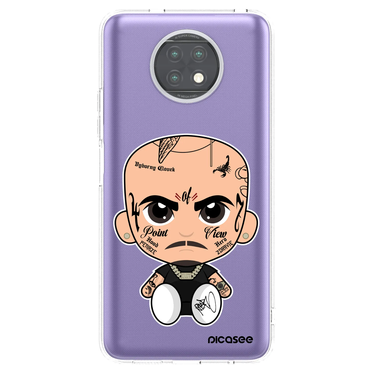 Silikónový prehľadný obal pre Xiaomi Redmi Note 9T - Separ
